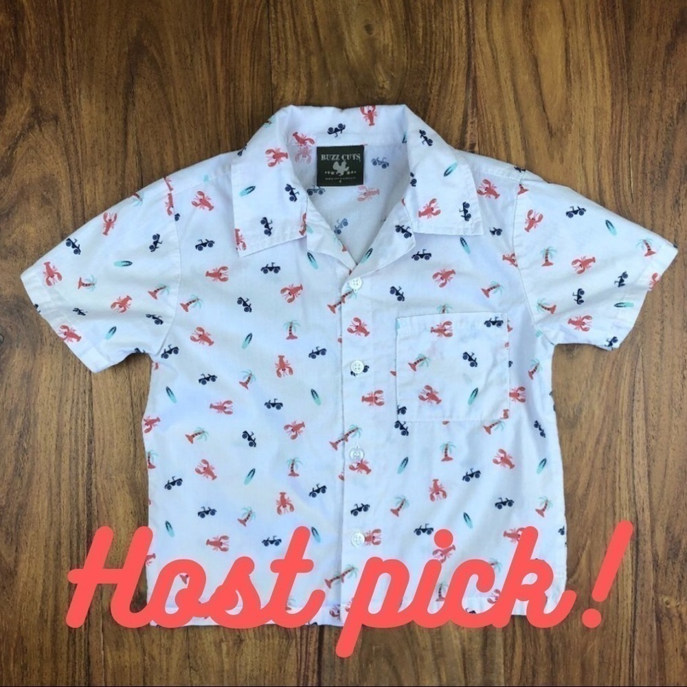 Buzz Cuts Beachy Button Front Shirt Bundle X2 - Picture 2 of 9